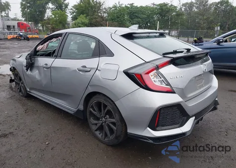 2018 Honda Civic Sport Touring из США, поврежденный, VIN SHHFK7H91JU418391